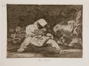 戦争の災害 作： Francisco de Goya